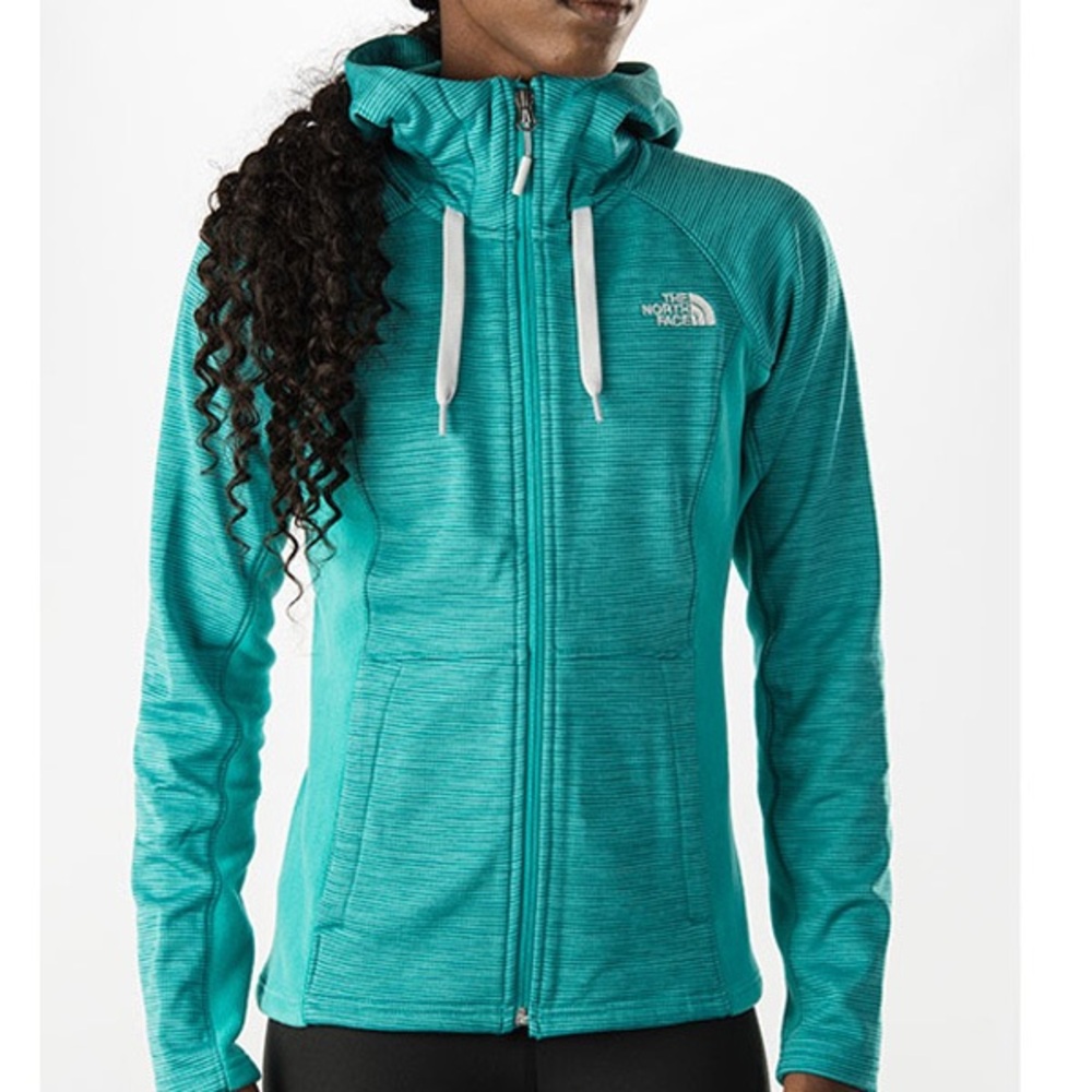 The North Face Castle Crag Hooded Full Zip Jacket Hoodie Winter Cozy Outdoor
